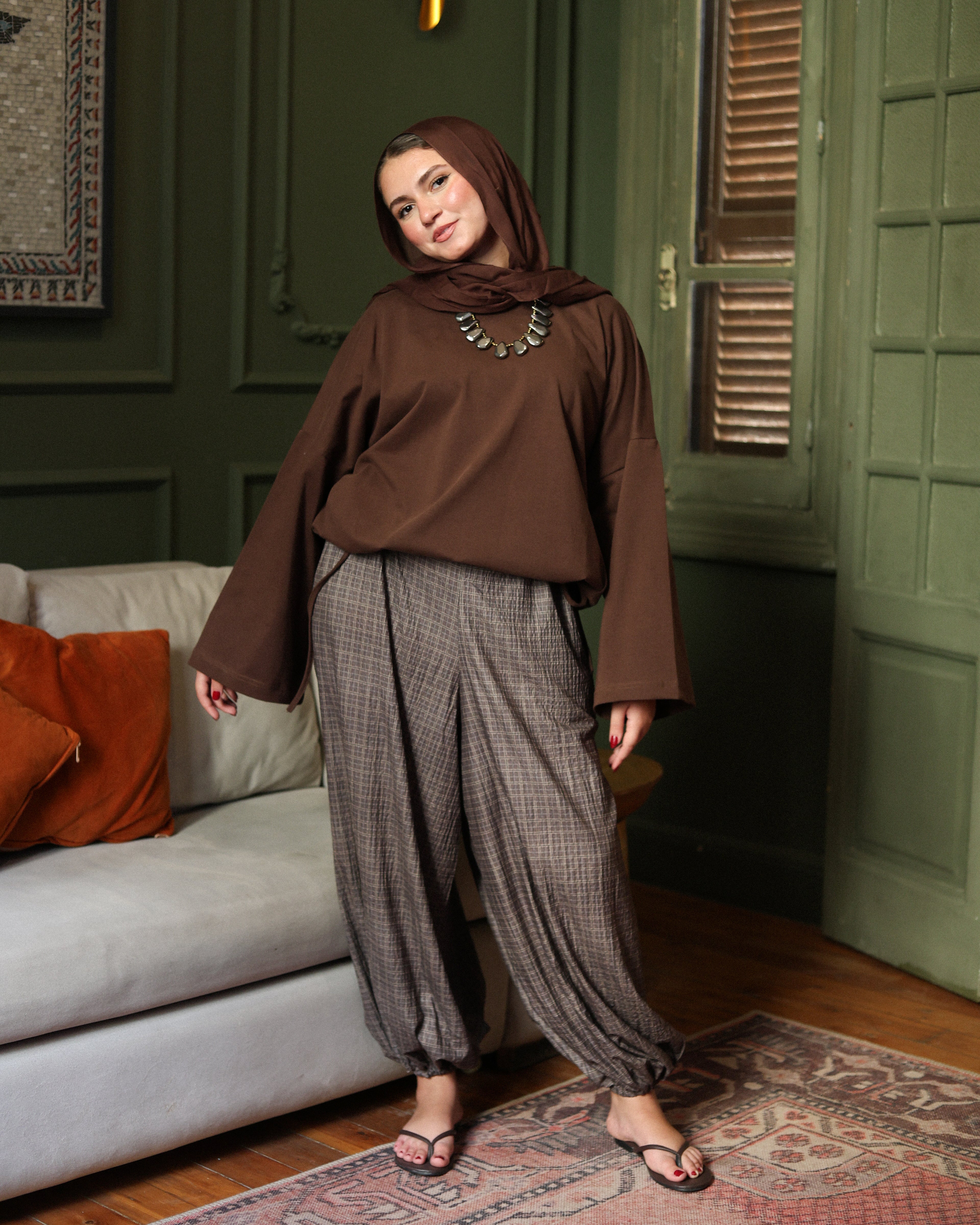 Retro Balloon Pants