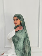Emerald Marble Scarf