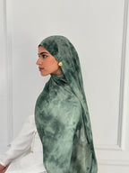 Emerald Marble Scarf