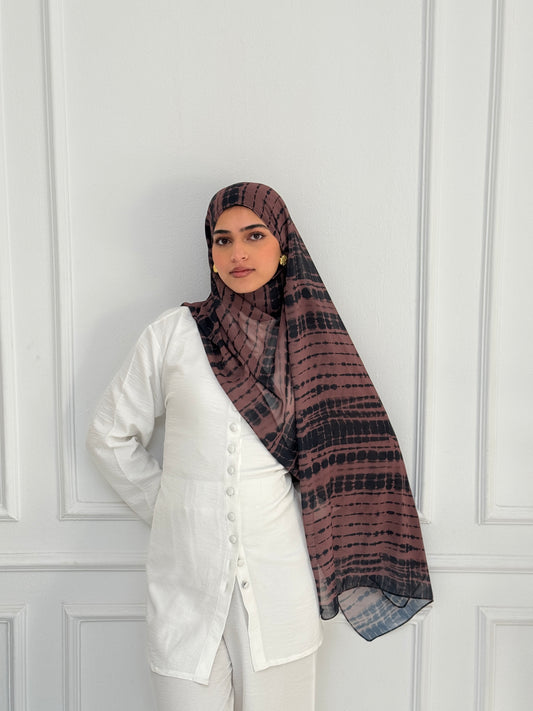 Earthy Marble Scarf