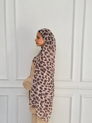 Brown Leo Scarf