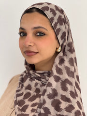 Brown Leo Scarf