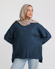 Petrol Crewneck Pullover