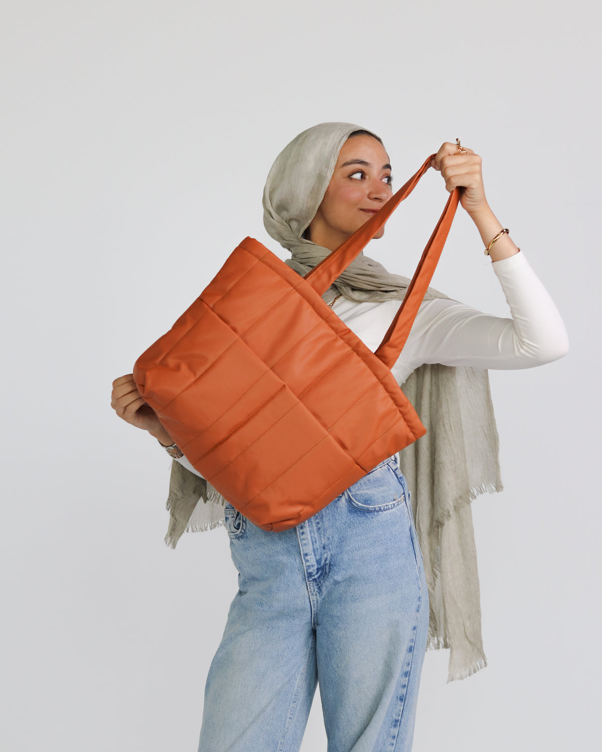 Urban Puff Tote Bag