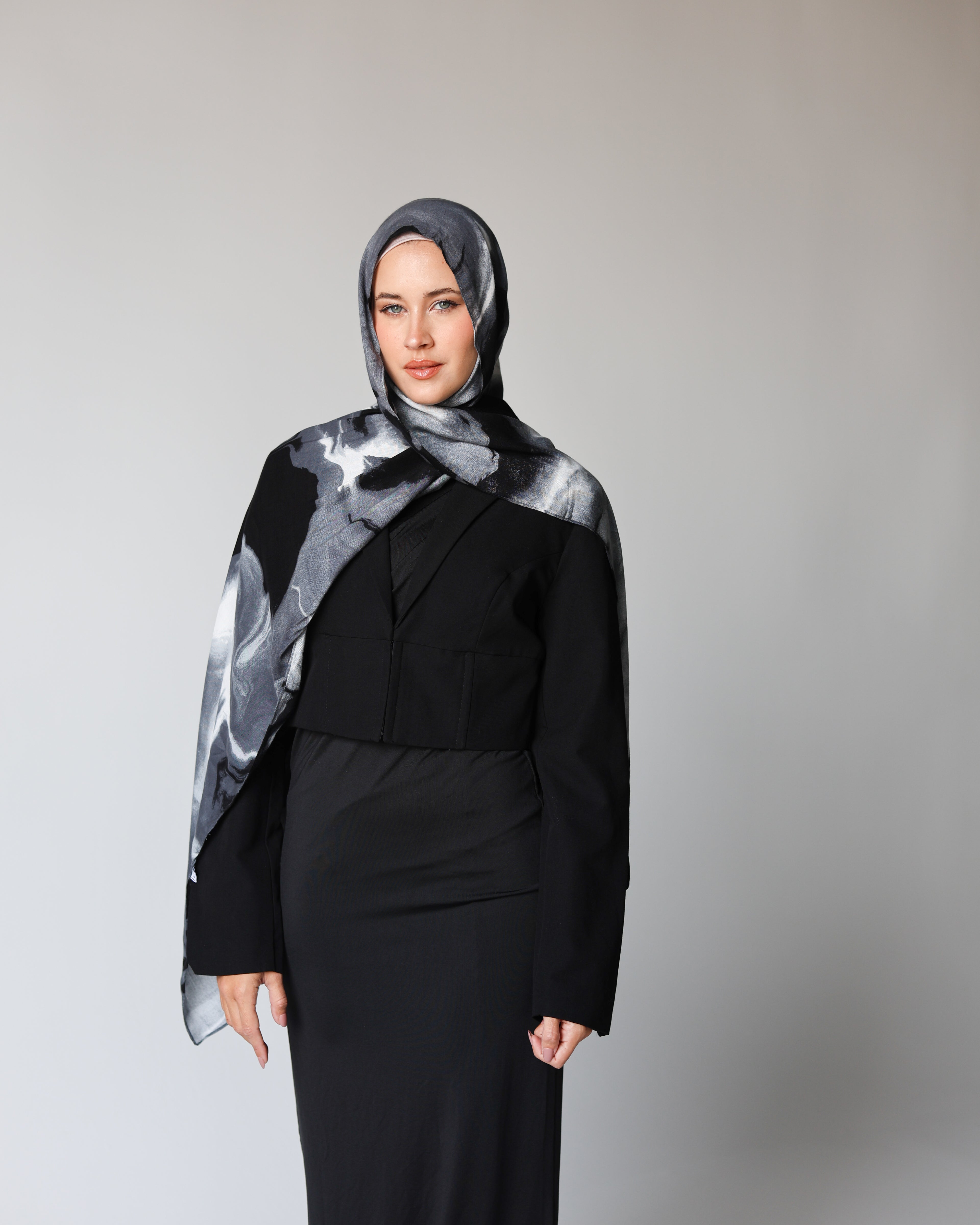 Shadow Fade Premium Modal Scarf