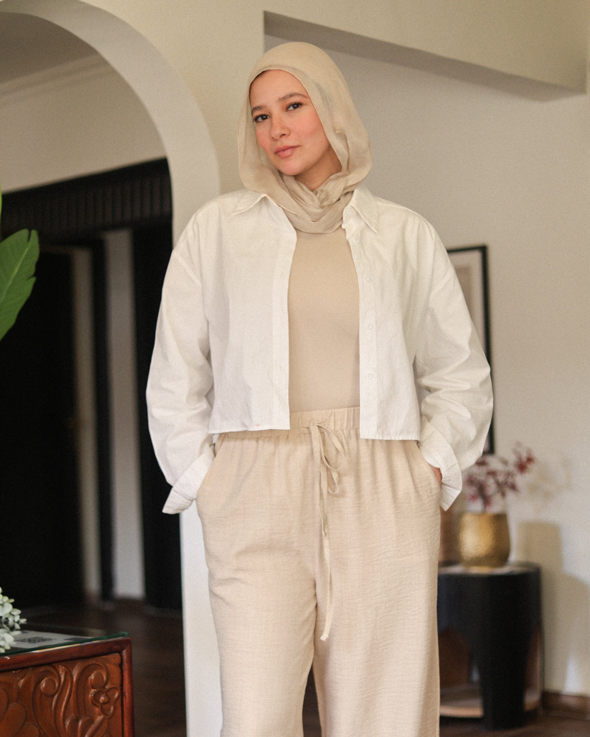 Sandy Linen Pants