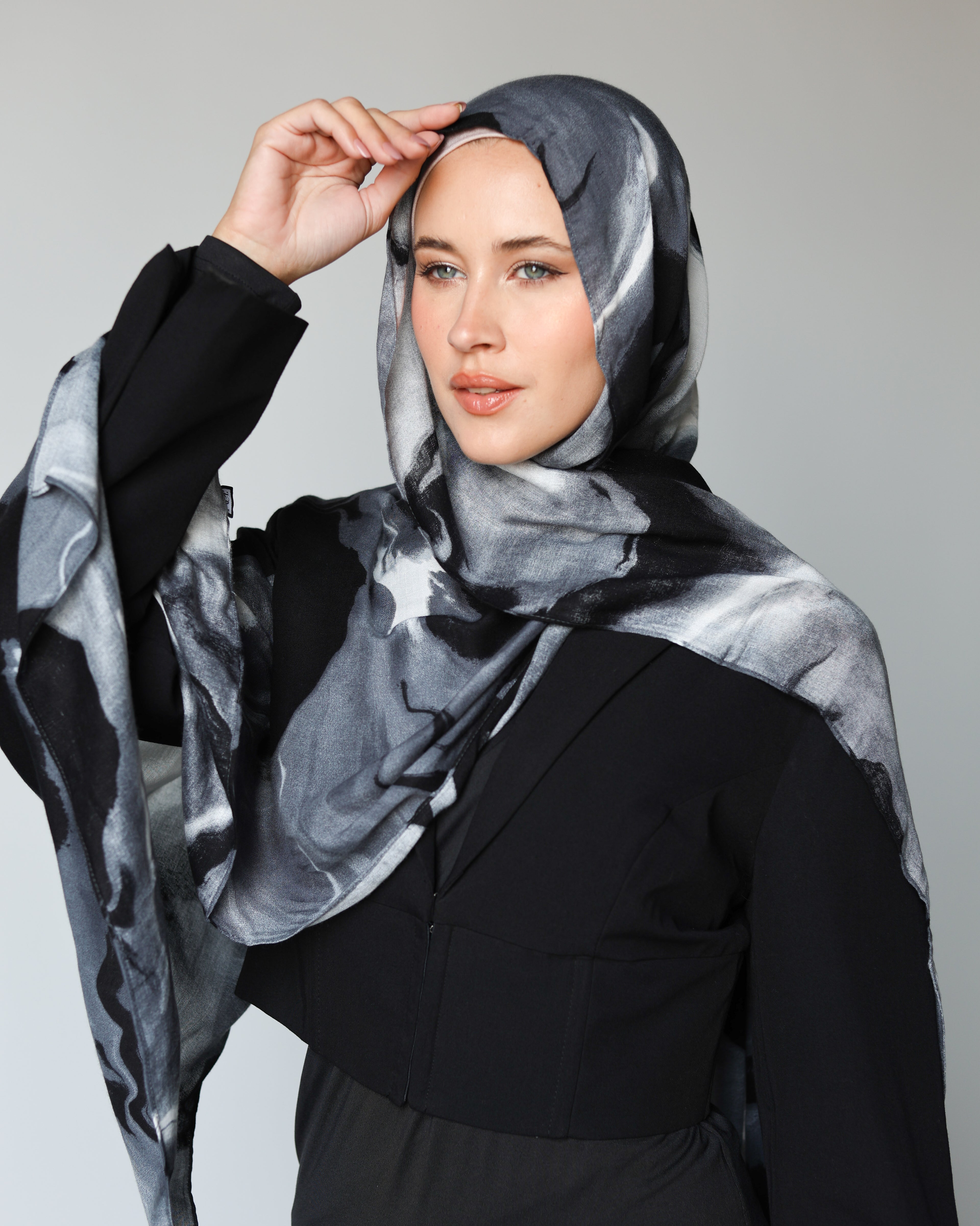 Shadow Fade Premium Modal Scarf