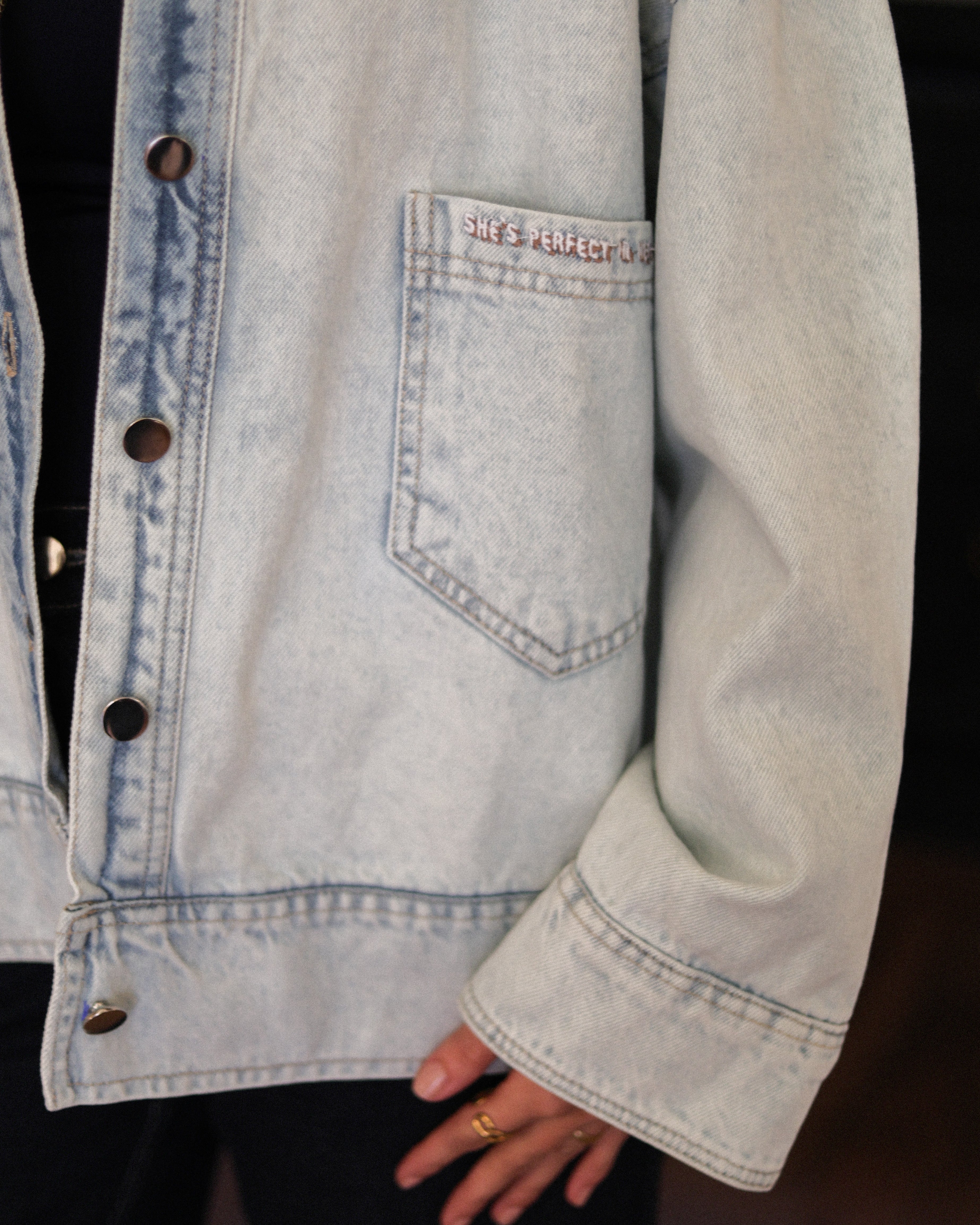 Her Indigo Jacket