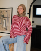 Retro stripe T shirt