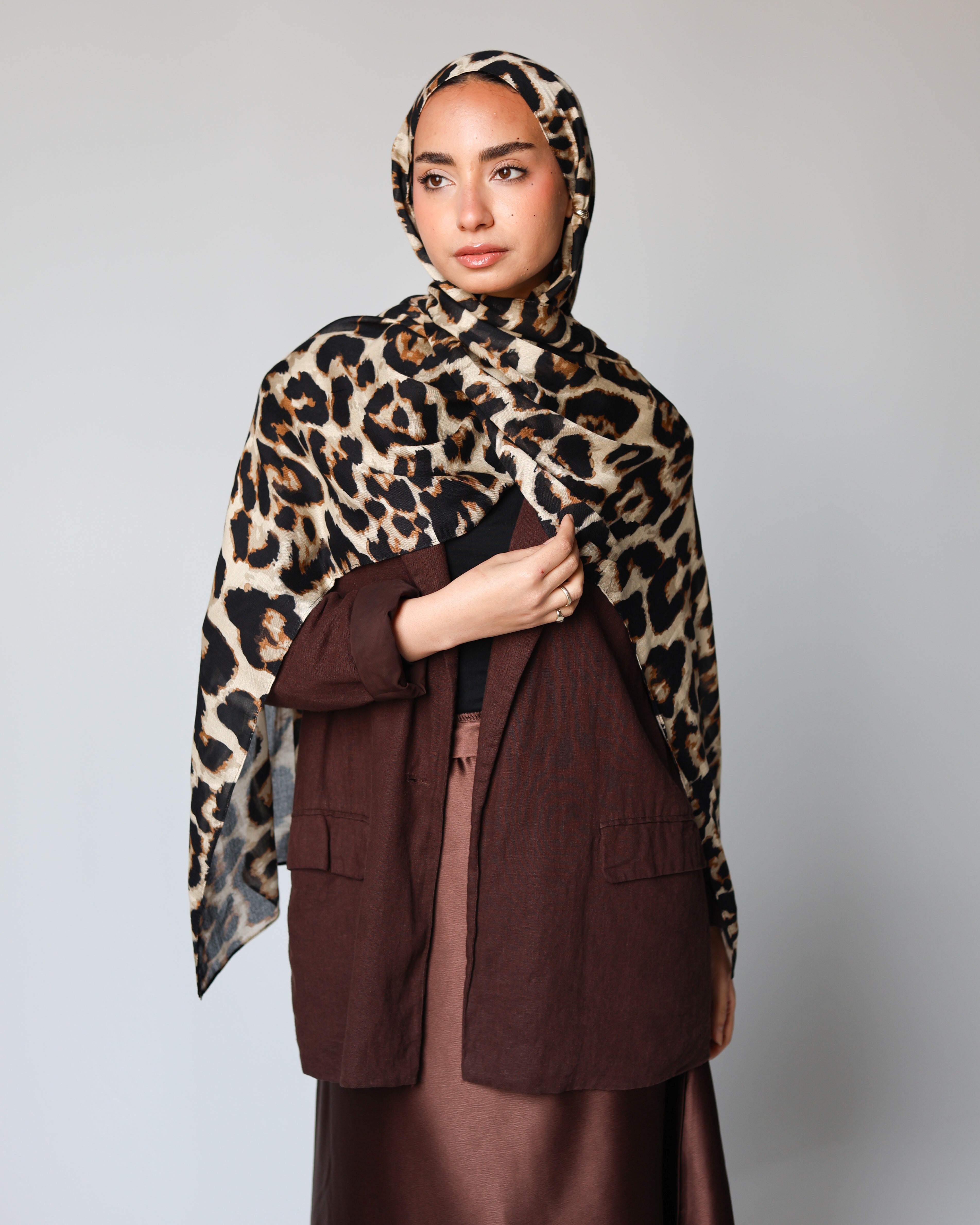 Leopard Premium Modal Scarf