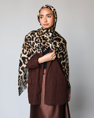 Leopard Premium Modal Scarf