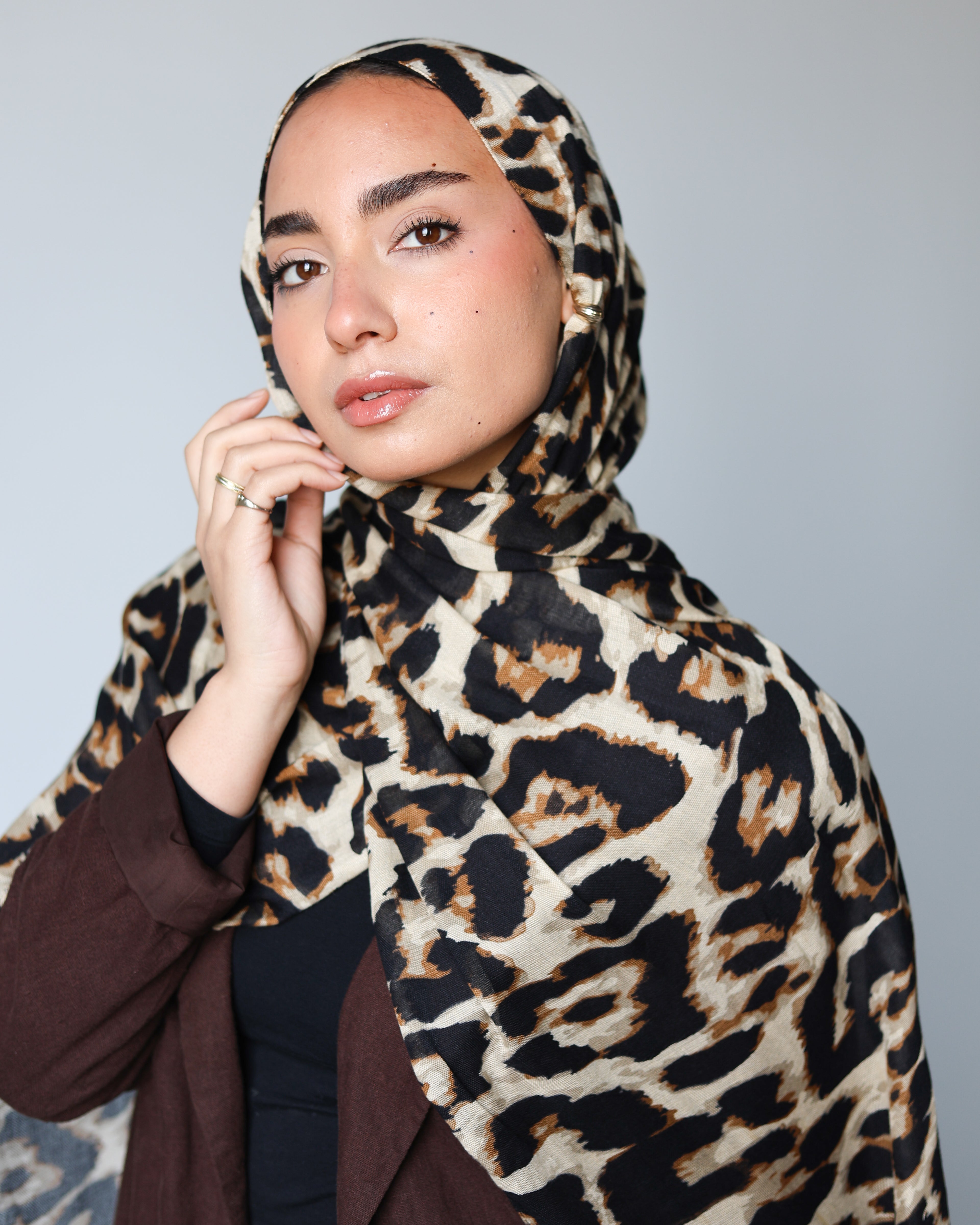 Leopard Premium Modal Scarf