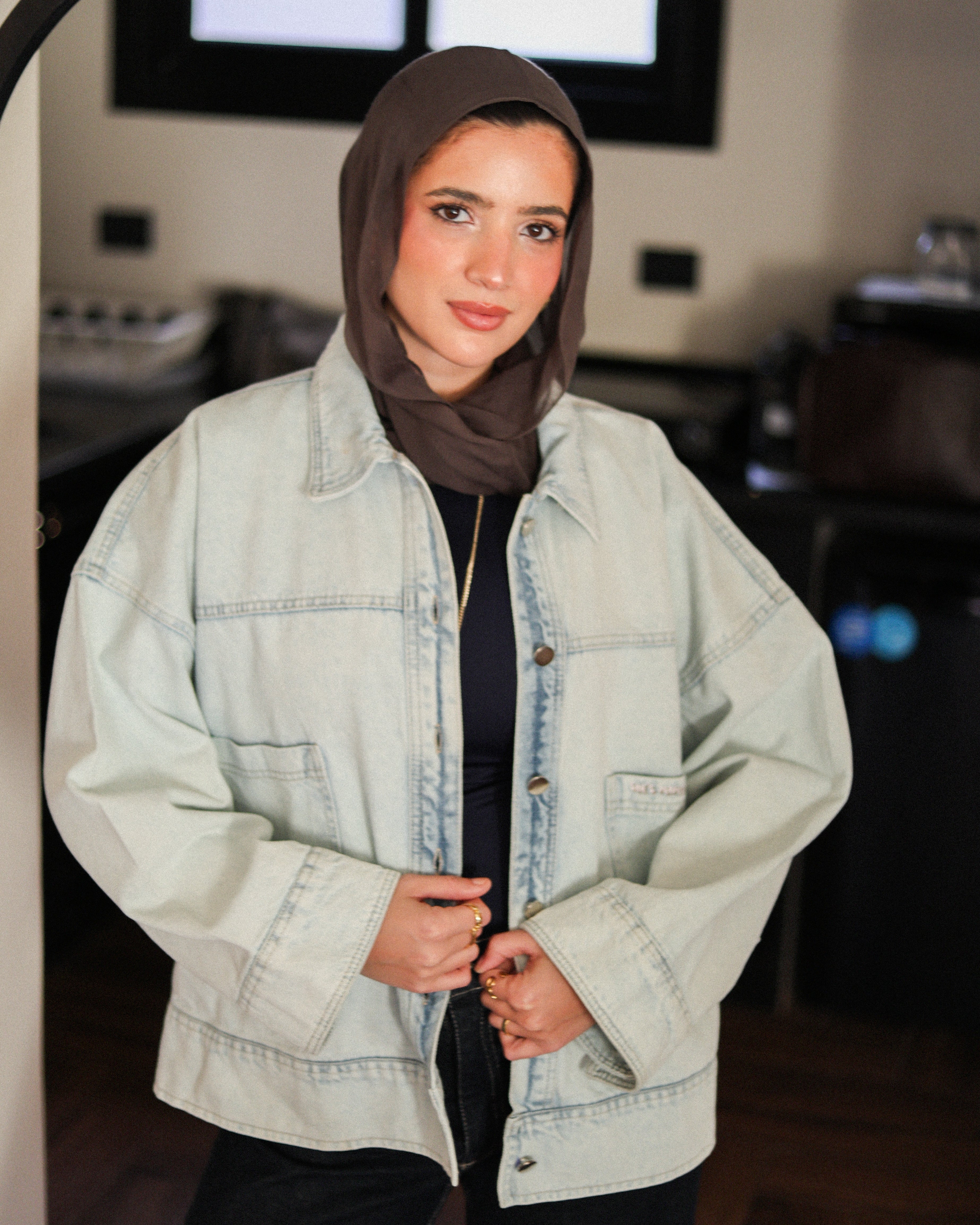 Her Indigo Jacket