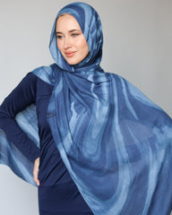 Blue Mirage Premium Modal Scarf