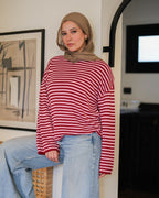 Retro stripe T shirt