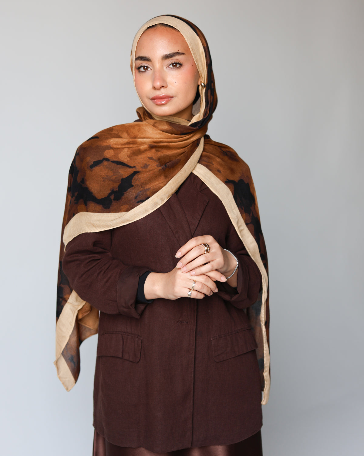 Cocoa Blend Premium Modal Scarf