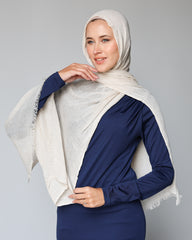 Her Thai Line scarf - Light Beige