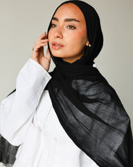 Her Thai Line scarf - Black