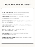 Stormy Premium Modal Scarf