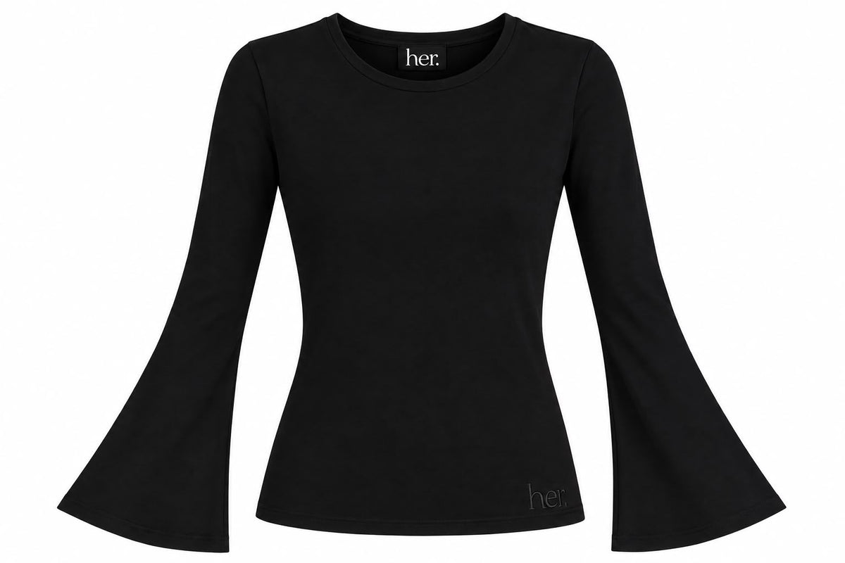 HER BASIC ESSENTIALS-LONG SLEEVE