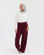 Modest Chic Wide-Leg Pants