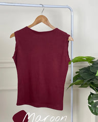 Sleeveless Basic Top