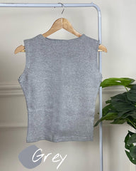 Sleeveless Basic Top